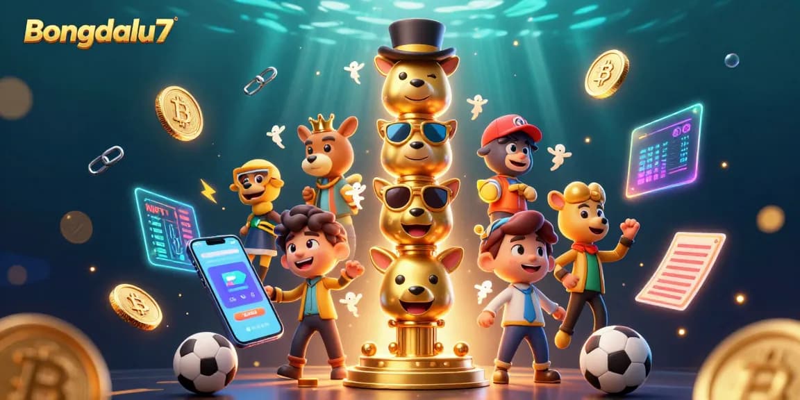 Engage with Bongdalu7's immersive sports betting scene filled with dynamic elements and captivating visuals.