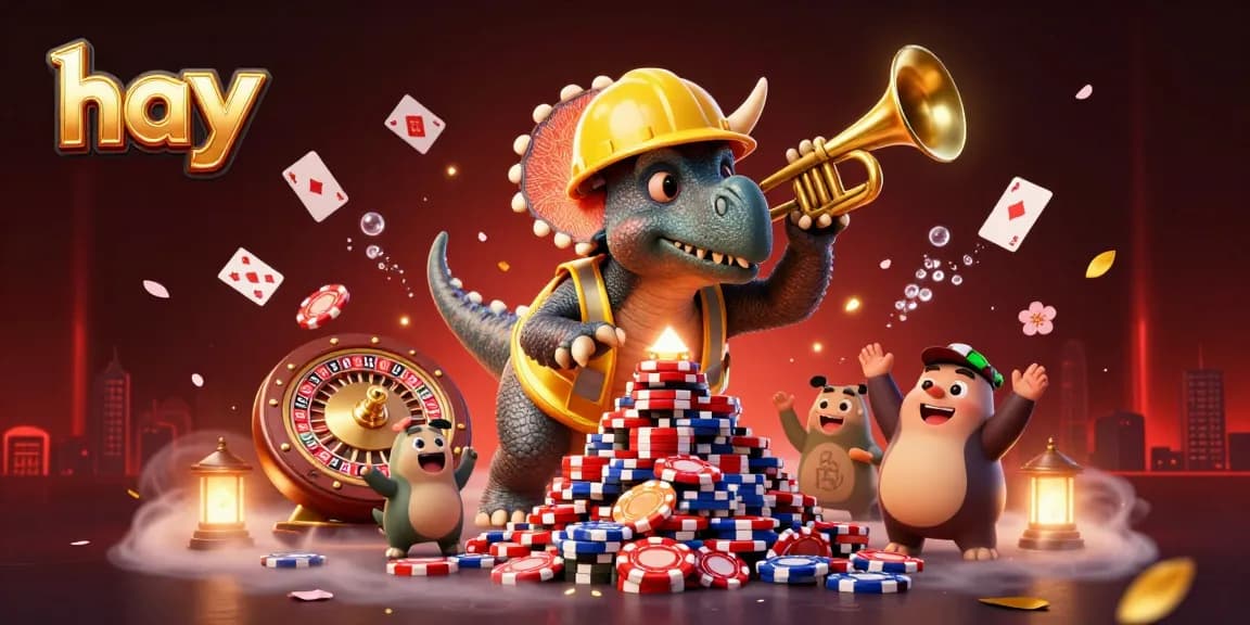 Join the excitement at hay with a lively poker scene featuring unique characters and vibrant elements!