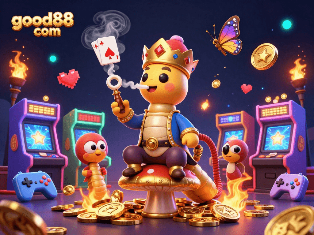 Experience thrilling gameplay at good88 com with dynamic symbols and vibrant arcade elements.