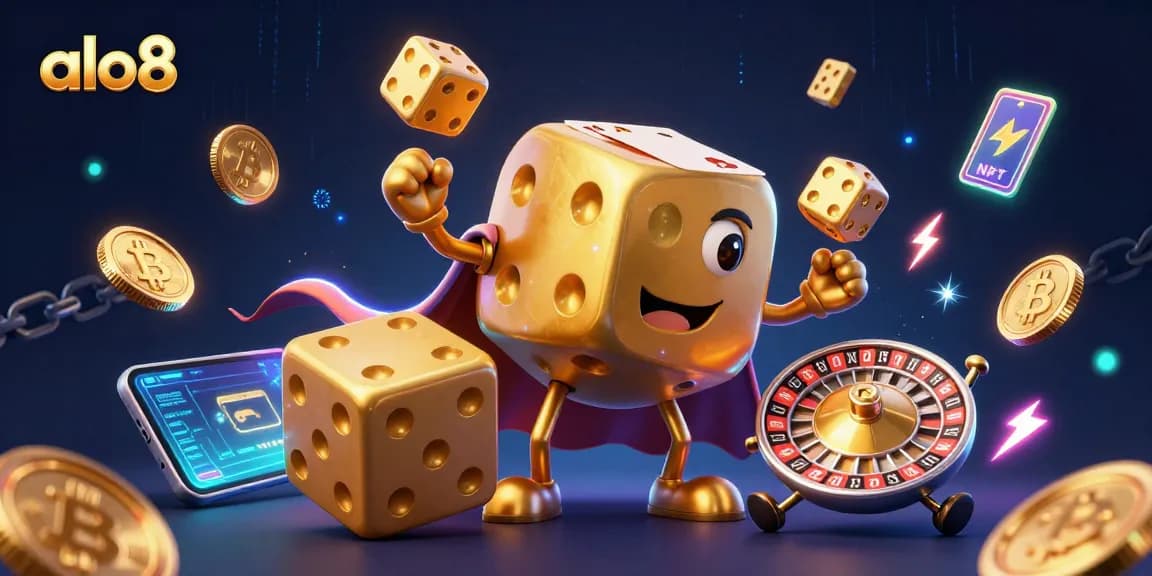 Engage with alo8 while experiencing the thrill of gaming with dynamic visuals and casino elements.