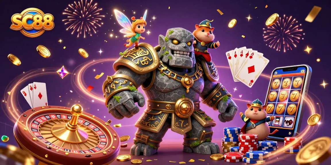 SC88 brings excitement to online gambling with a dazzling, magical casino adventure.