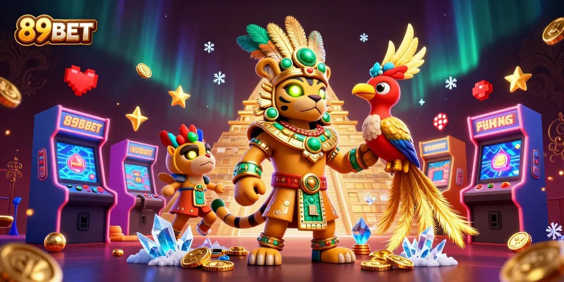 Engage with thrilling gaming opportunities at 89BET, showcasing unique casino elements and vibrant action!