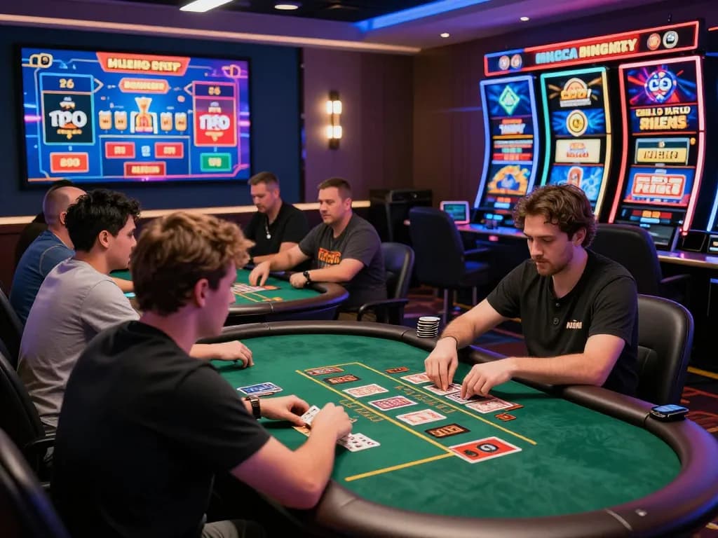 Players enjoying an immersive gaming experience at MM88 with live dealers and vibrant betting options.