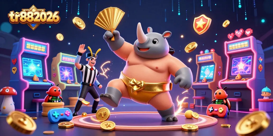 Experience dynamic gaming excitement at tr882026 with cartoon beetles and golden coins.