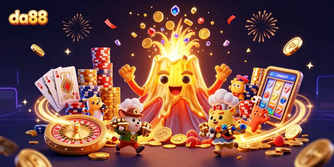 Engage with da88’s vibrant casino atmosphere filled with treasures and excitement!