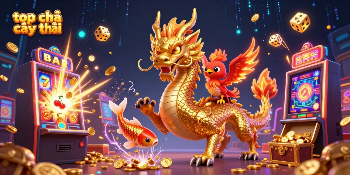 Experience thrilling wins at top nhà cái uy tín with vibrant 3D casino elements and engaging characters.