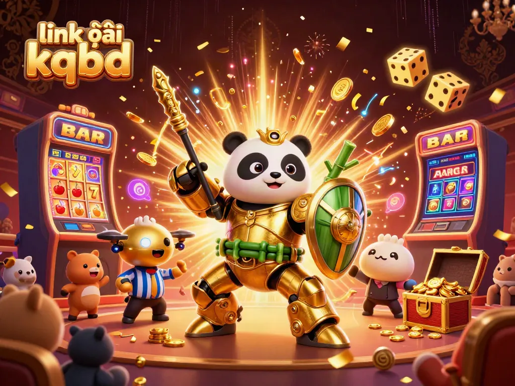 Experience the thrill of gambling with link vào kqbd in this vibrant 3D scene featuring an action-packed casino atmosphere.