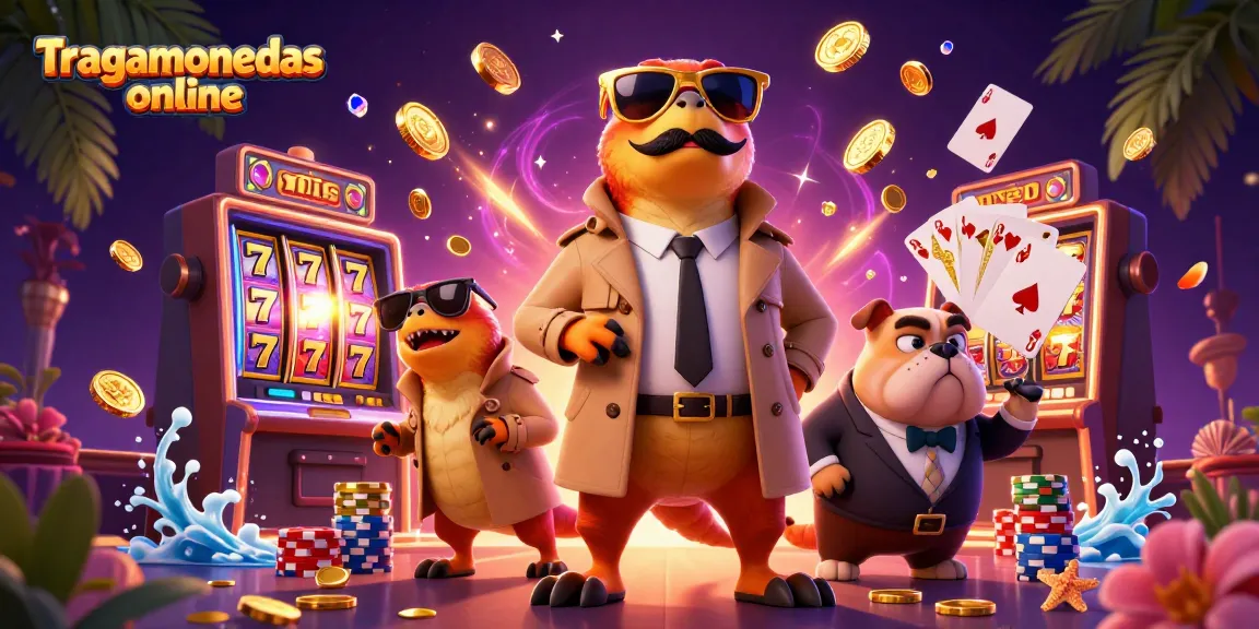 Juega tragamonedas online mientras disfrutas de un divertido ambiente de casino lleno de emoción.