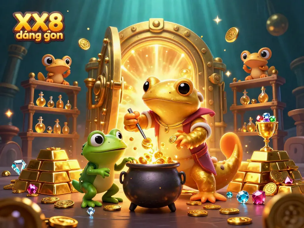 Engage with the thrilling XX8 đăng nhập experience, featuring vibrant characters and rich casino elements.