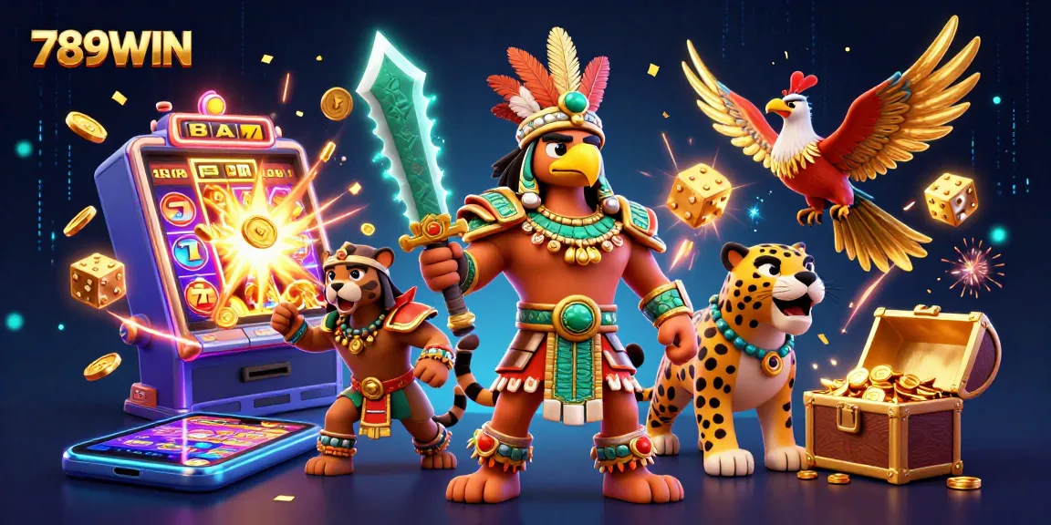 Experience thrilling wins with 789WIN at the innovative online casino featuring dynamic slot machines and vibrant gaming elements.