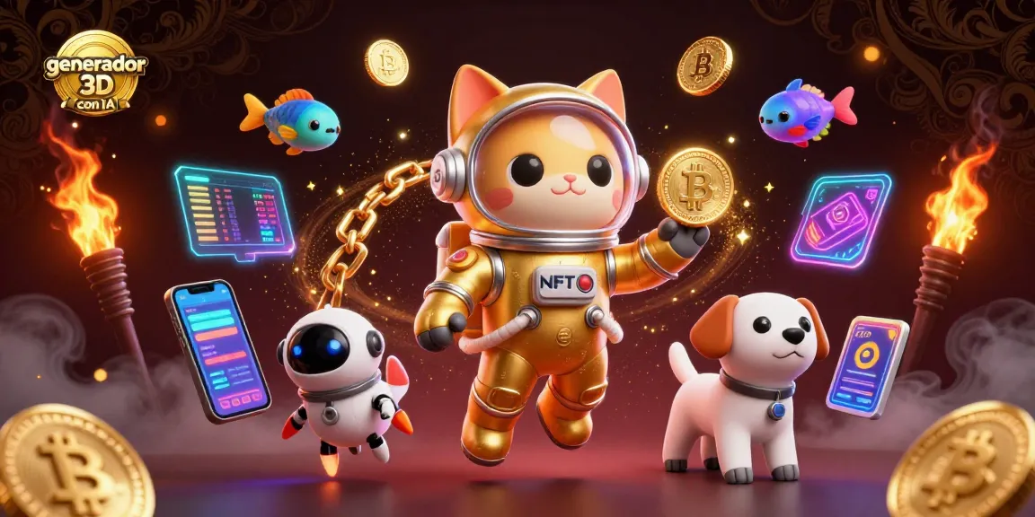 Generador 3D con IA que crea modelos de casino a partir de texto e imágenes en un entorno espacial vibrante.
