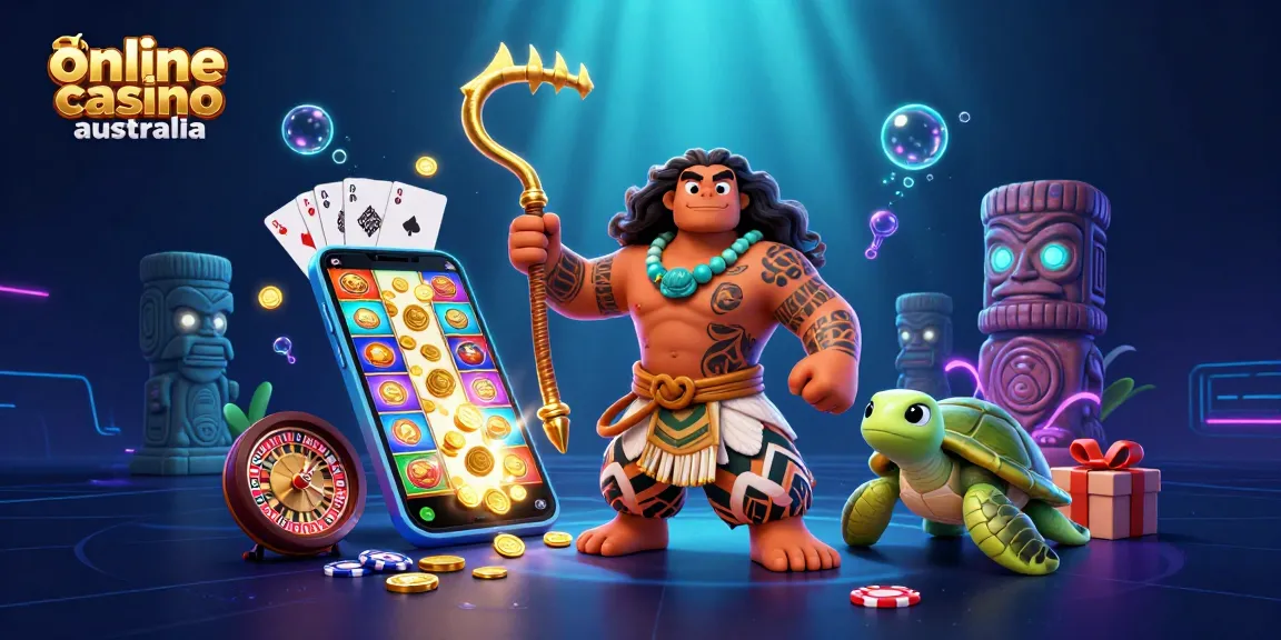 Spin to win with vibrant 3D characters in an online casino Australia environment.