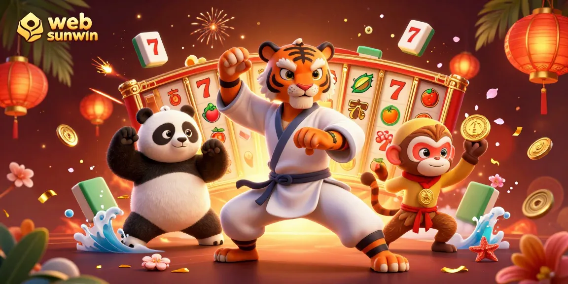Experience thrilling jackpots with web sunwin in this vibrant 3D casino illustration.