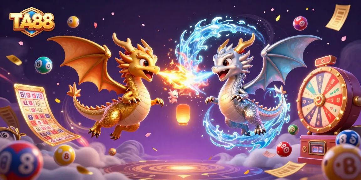 TA88 engages players with vibrant lottery elements, showcasing dynamic action in a fantasy setting.