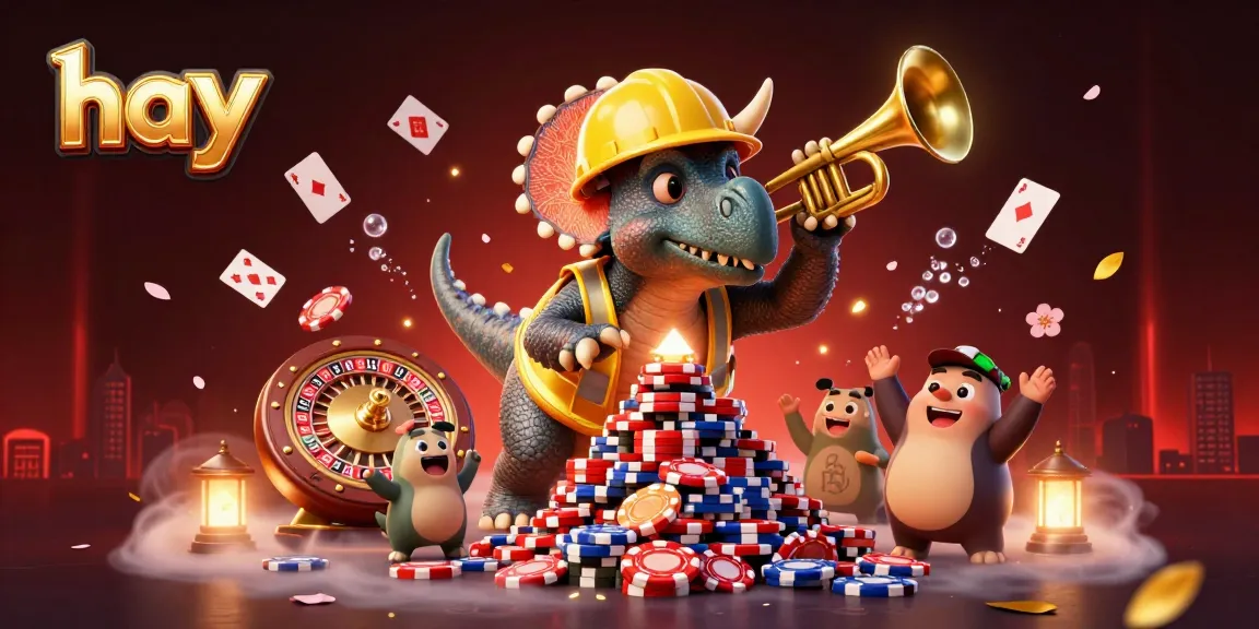 Join the excitement at hay with a lively poker scene featuring unique characters and vibrant elements!