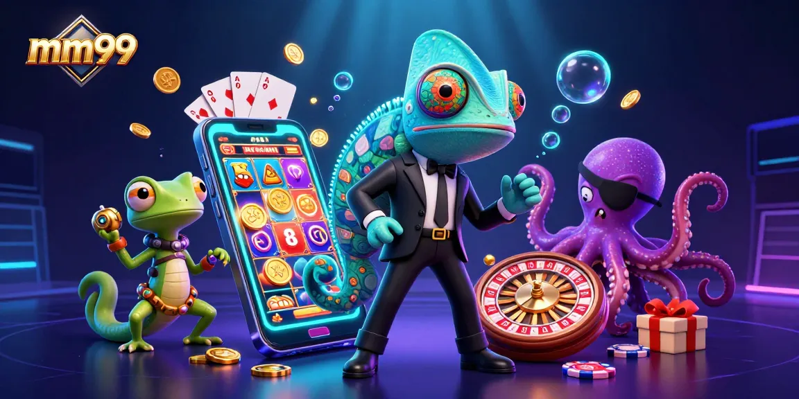 Experience thrilling gaming adventures at mm99 with dynamic gaming elements and animated characters.