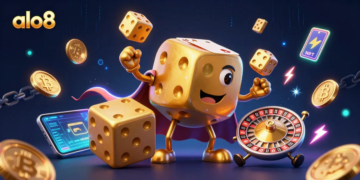 Engage with alo8 while experiencing the thrill of gaming with dynamic visuals and casino elements.