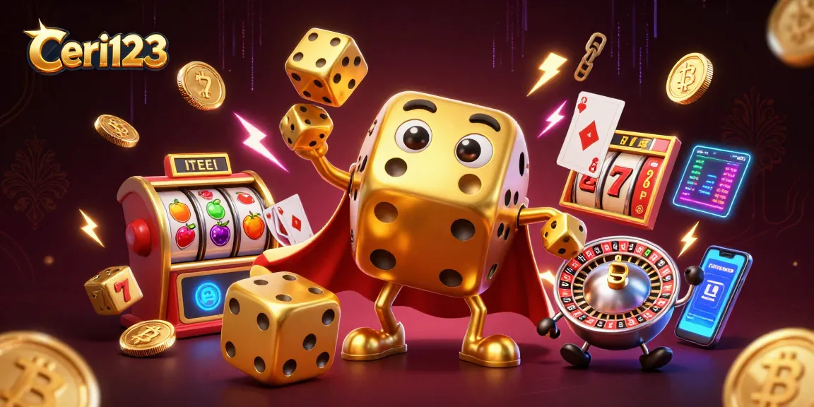 Ceri123 players enjoy spinning the reels with golden dice golem and dynamic jackpot symbols