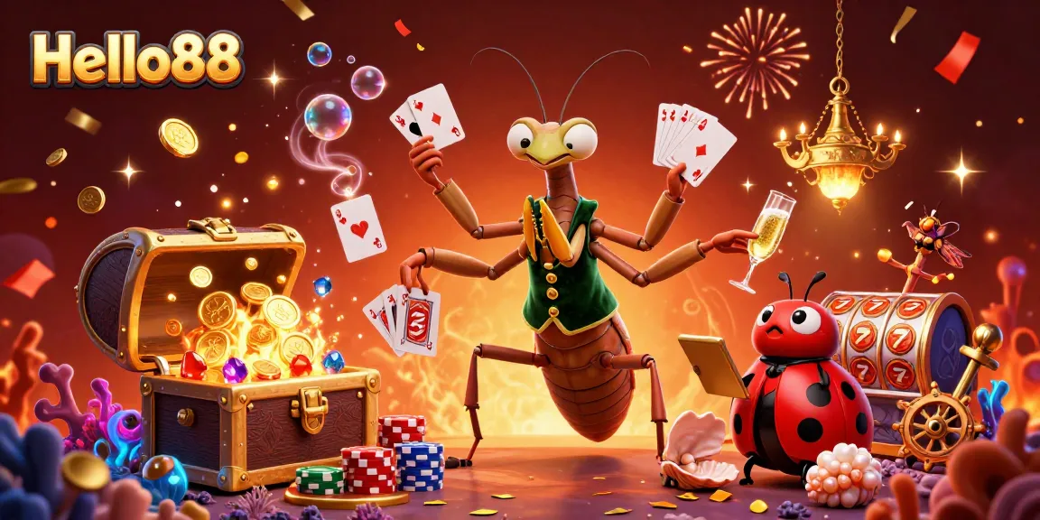 Engage in thrilling action at Hello88 with vibrant casinos and captivating characters.